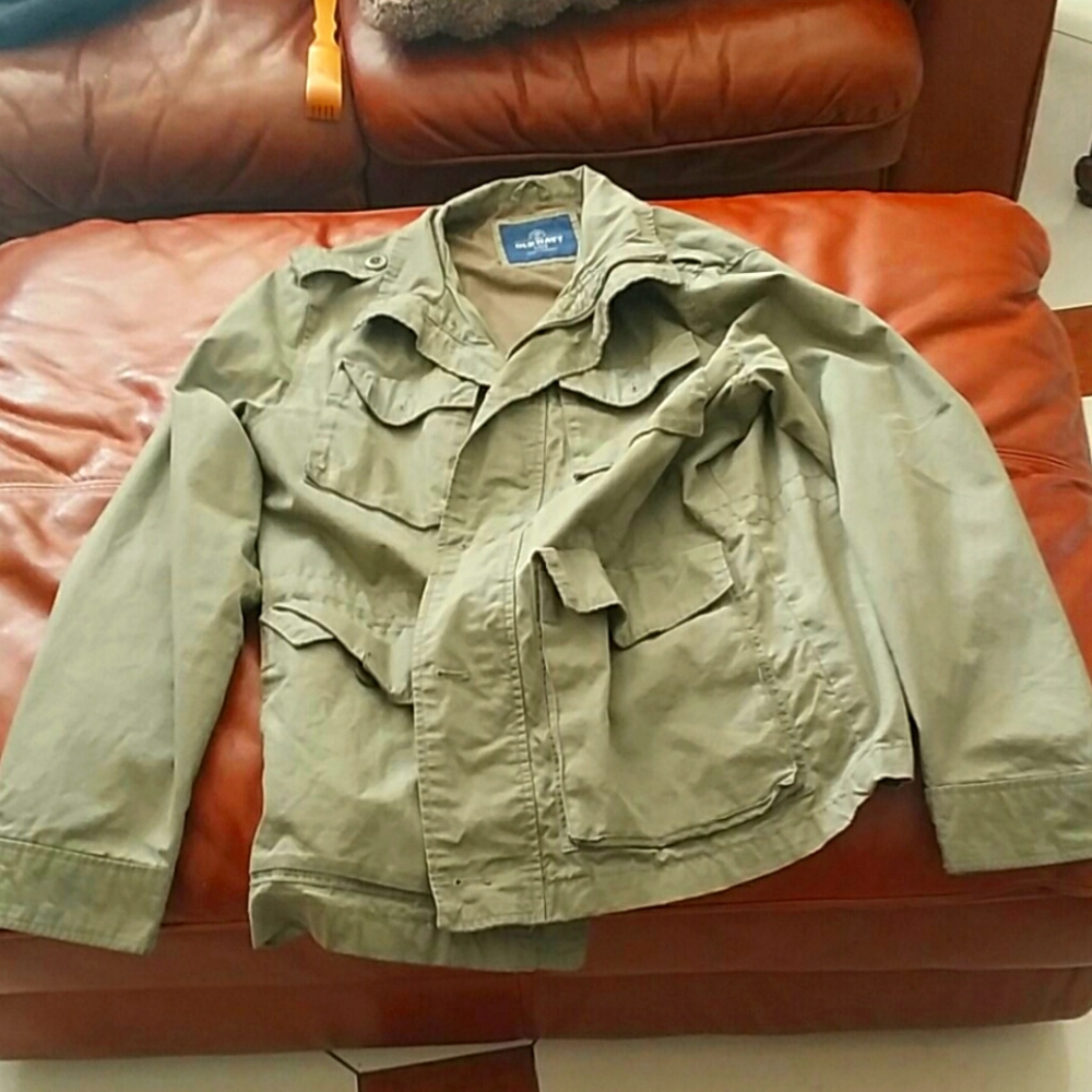 sport jacket army green